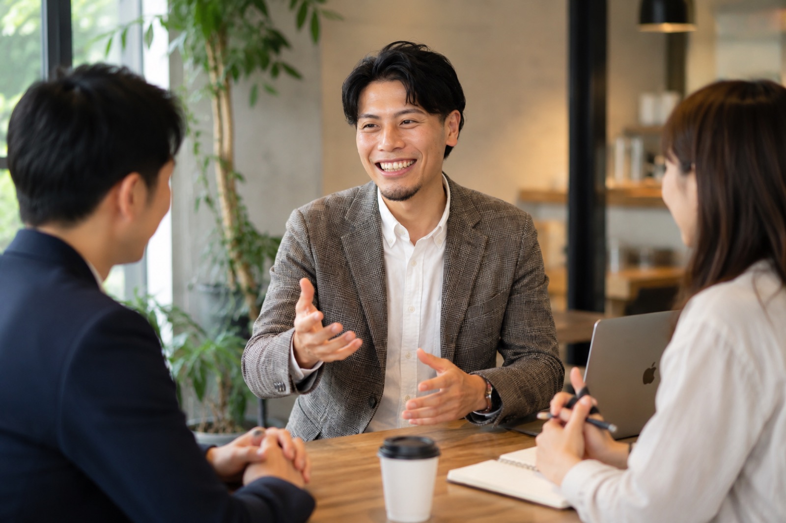 経営者に伴走しコーチングする杉浦誠二